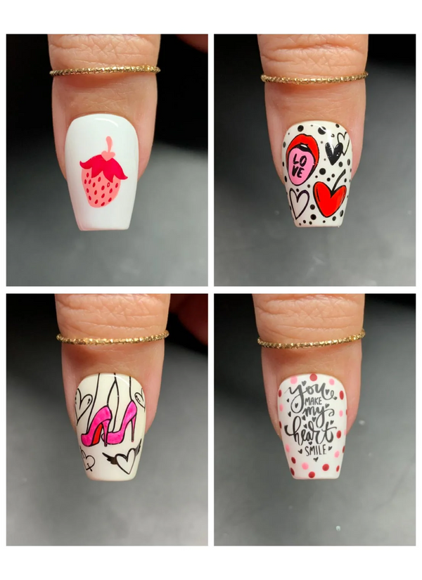 Insatiable Valentine - Uber Chic Stamping Plate