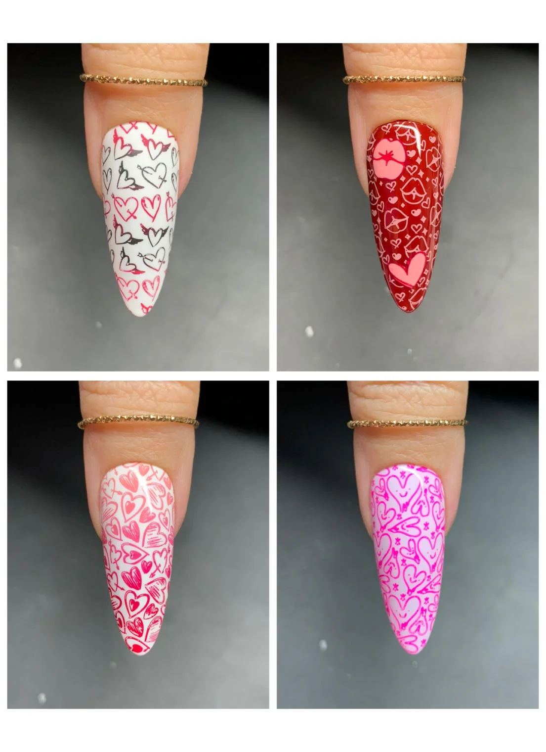 Insatiable Valentine - Uber Chic Stamping Plate
