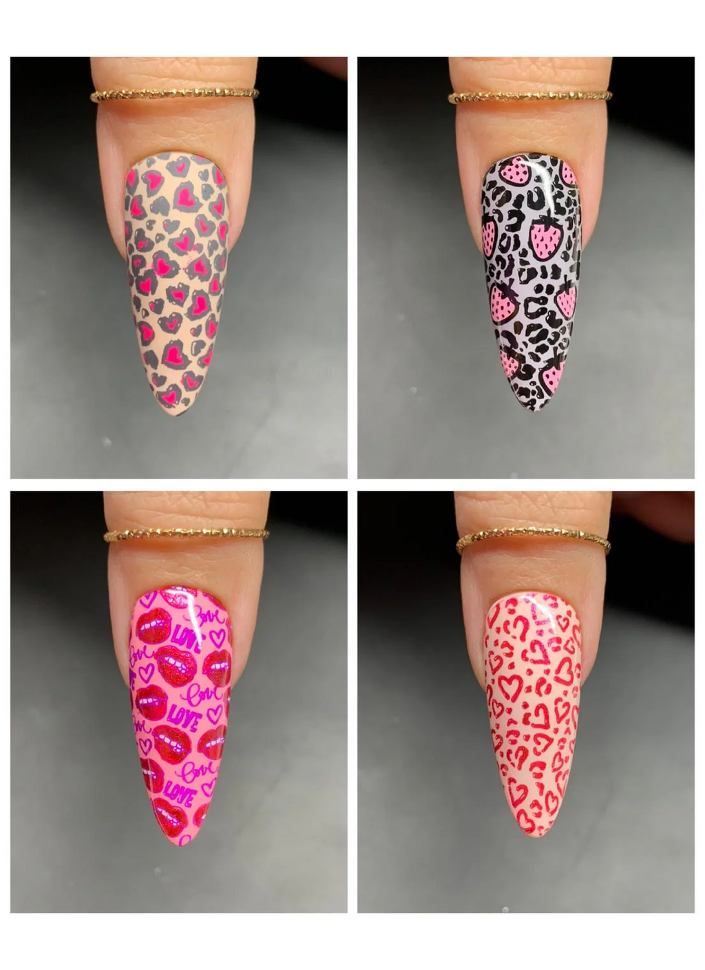 Insatiable Valentine - Uber Chic Stamping Plate