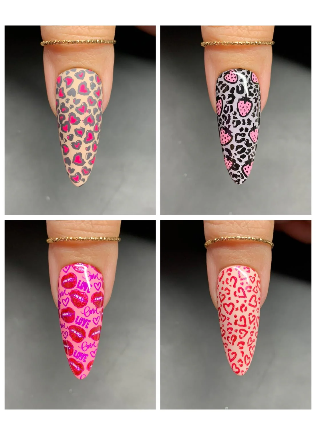 Insatiable Valentine - Uber Chic Stamping Plate