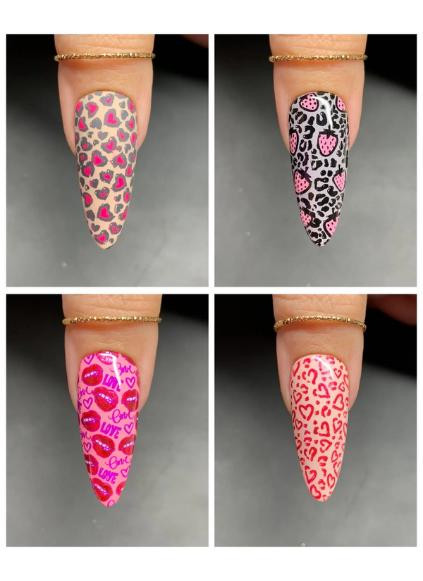 Insatiable Valentine - Uber Chic Stamping Plate