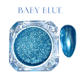 Baby Blue Chrome Powder