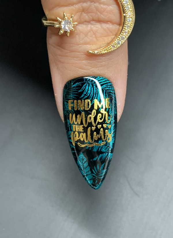 Insatiable Tropics - Uber Chic Stamping Plate