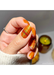 Plaid Freestyle - Uber Chic Stamping Plate