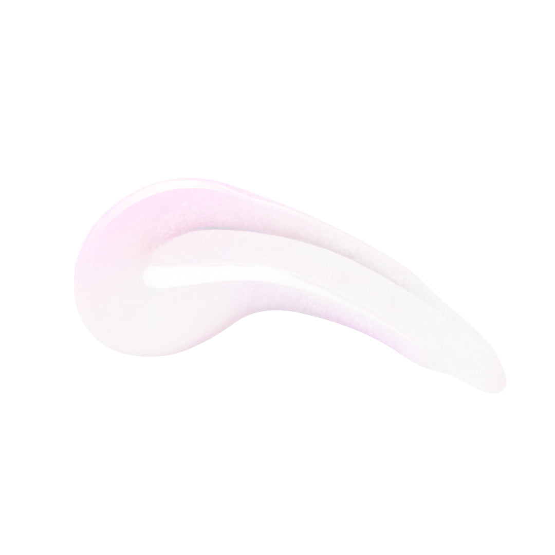 en Vogue Lac It! Milky Way sheer soft white with pearlescent hues of pink, yellow, and blue UV/LED gel nail polish for professional nails and extensions swatch Main image