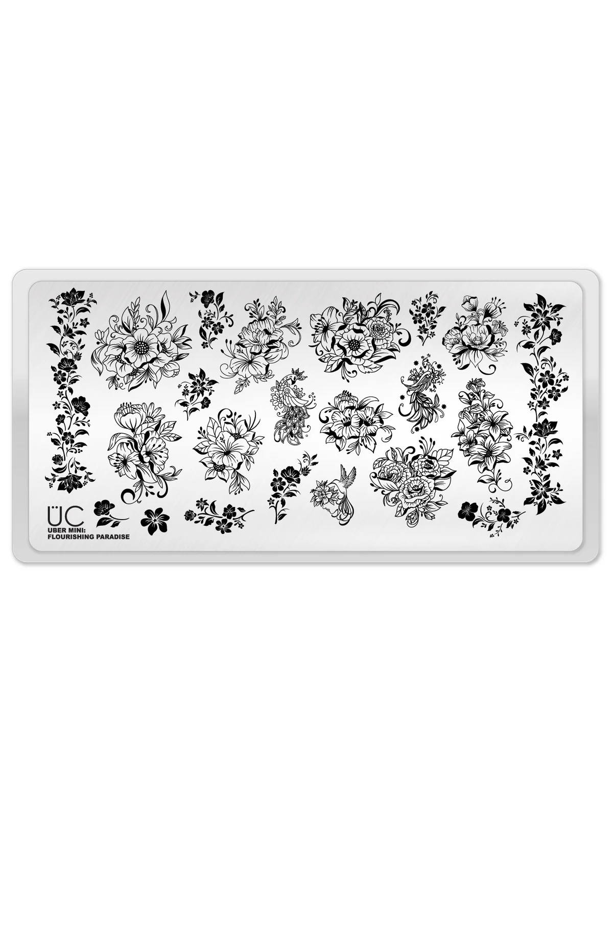 Flourishing Paradise - Uber Chic Mini Stamping Plate Main image