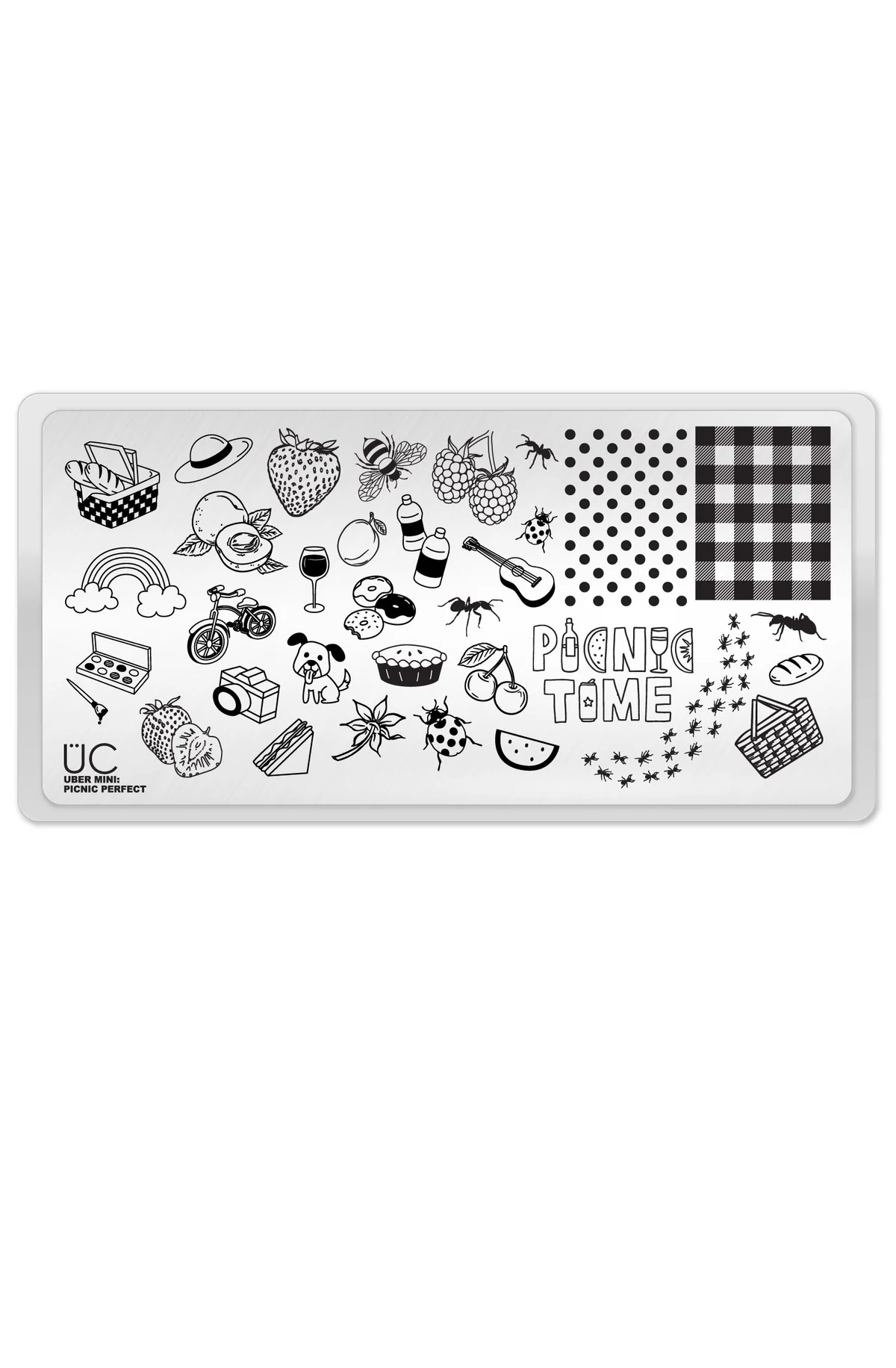 Picnic Perfect - Uber Chic Mini Stamping Plate Main image
