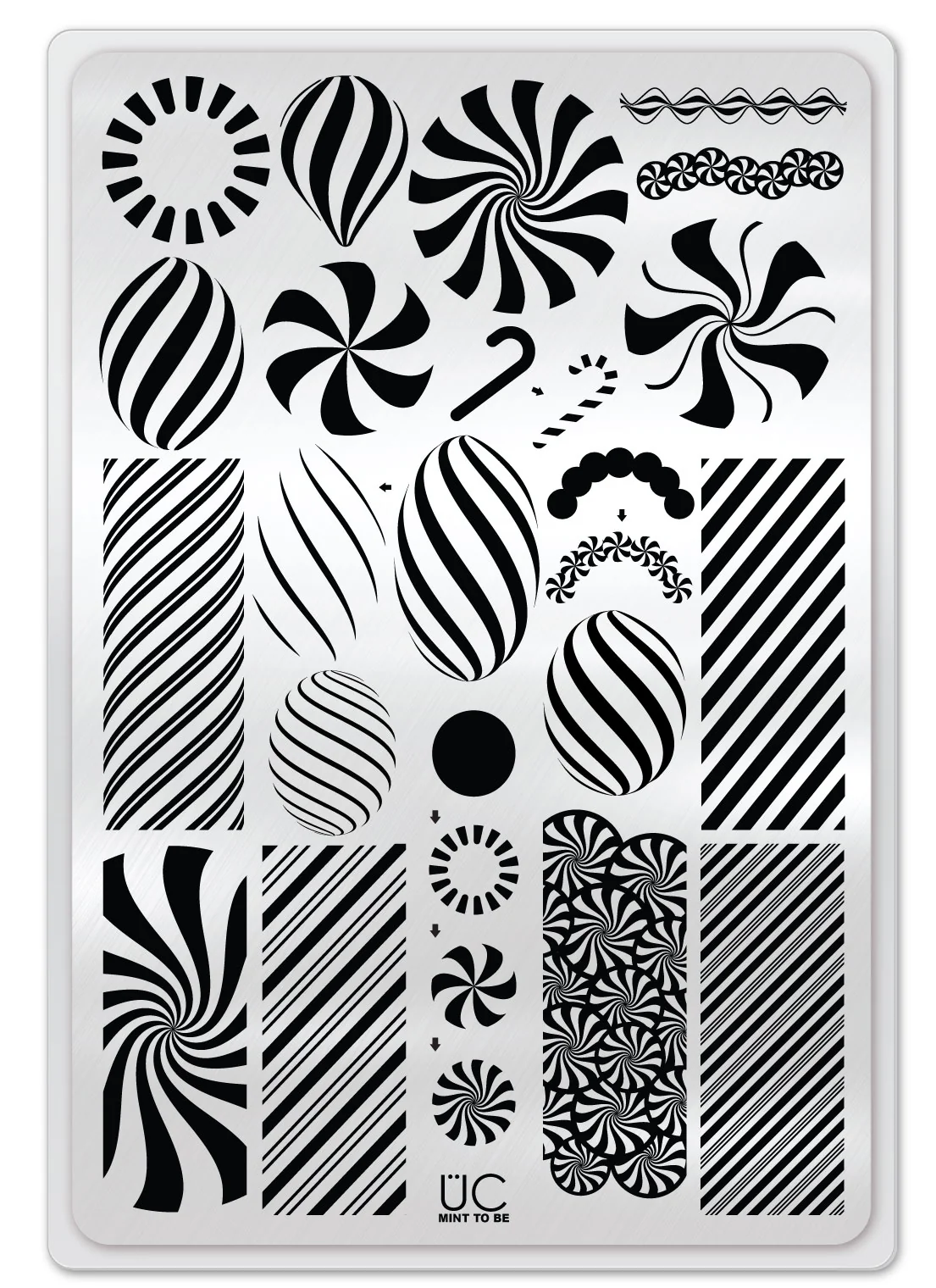Mint To Be - Uber Chic Stamping Plate Main image
