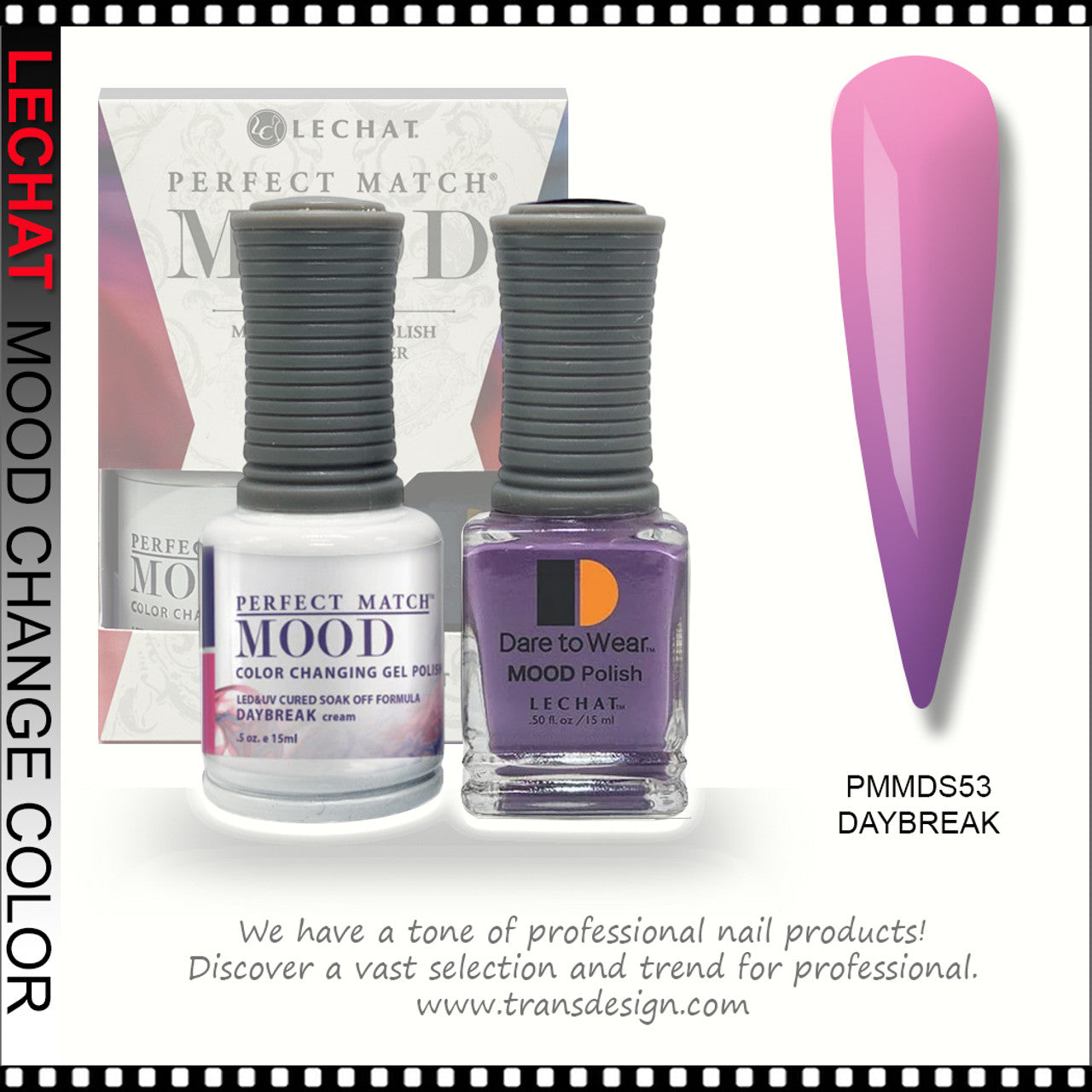Daybreak Mood Polish DUO - Gel Polish & Lacquer  PMMDS53 Secondary image