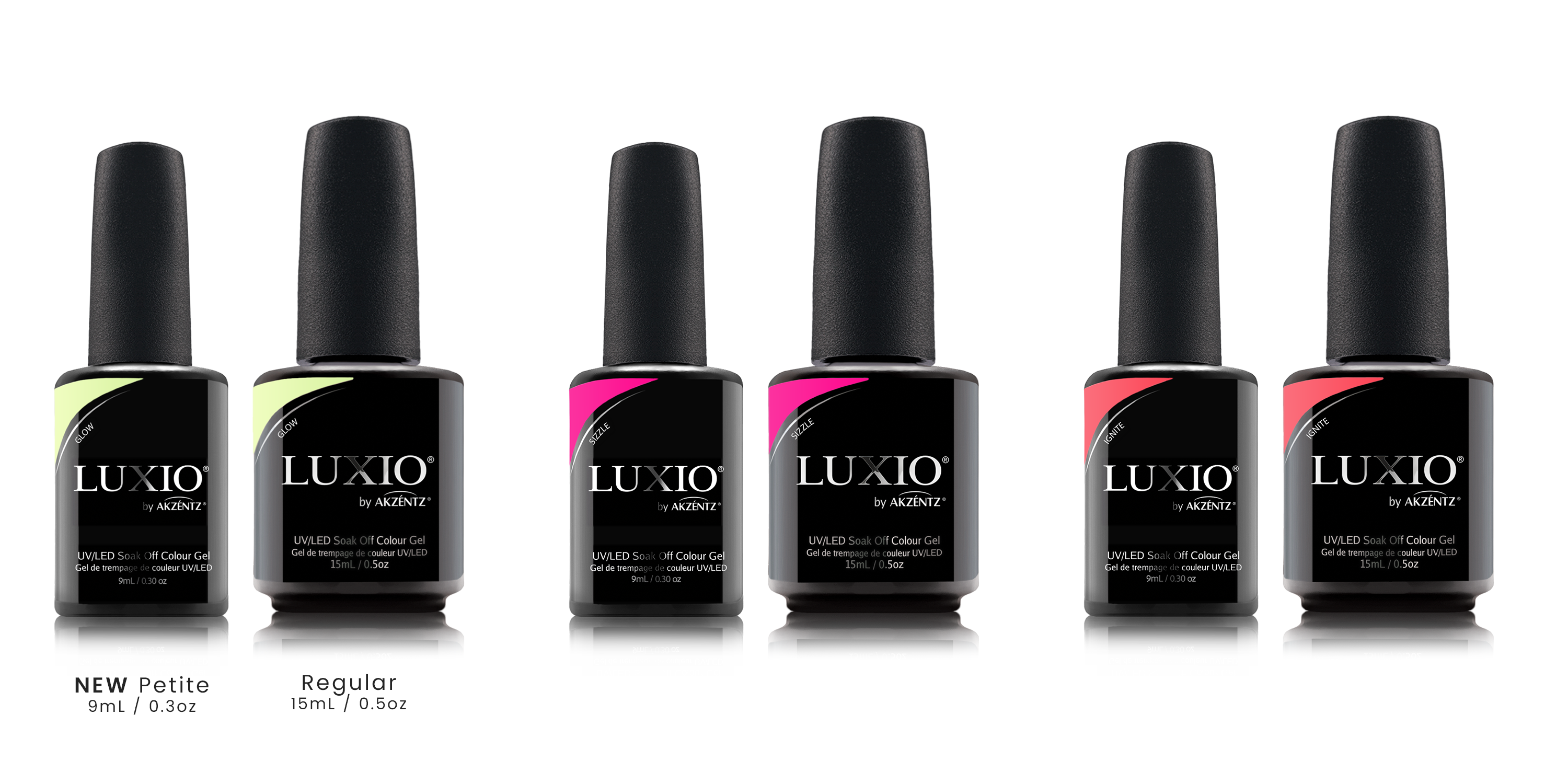 Neons - Luxio Studio 15 Collection - Petite SIZE  - 9mL/0.3oz sizes - Glow, Sizzle & Ignite Secondary image