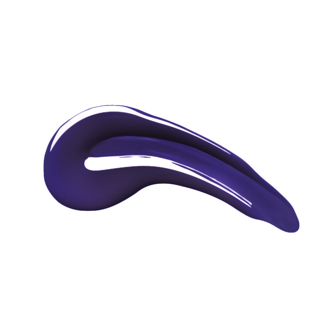 en Vogue Lac It! Purple true, classic rich purple crème UV/LED gel nail polish for professional nails and extensions swatch Main image