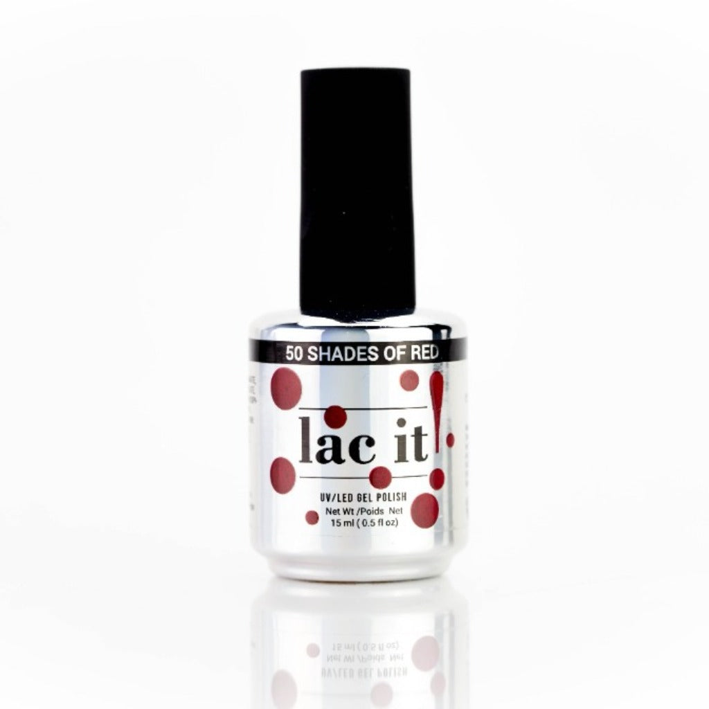 50 Shades of Red - en Vogue Lac It! Gel Polish 15ml Secondary image