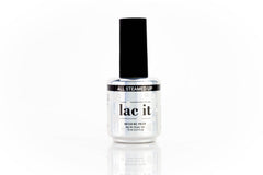 en Vogue Lac It! All Steamed Up transluscent, milky white UV/LED gel nail polish bottle