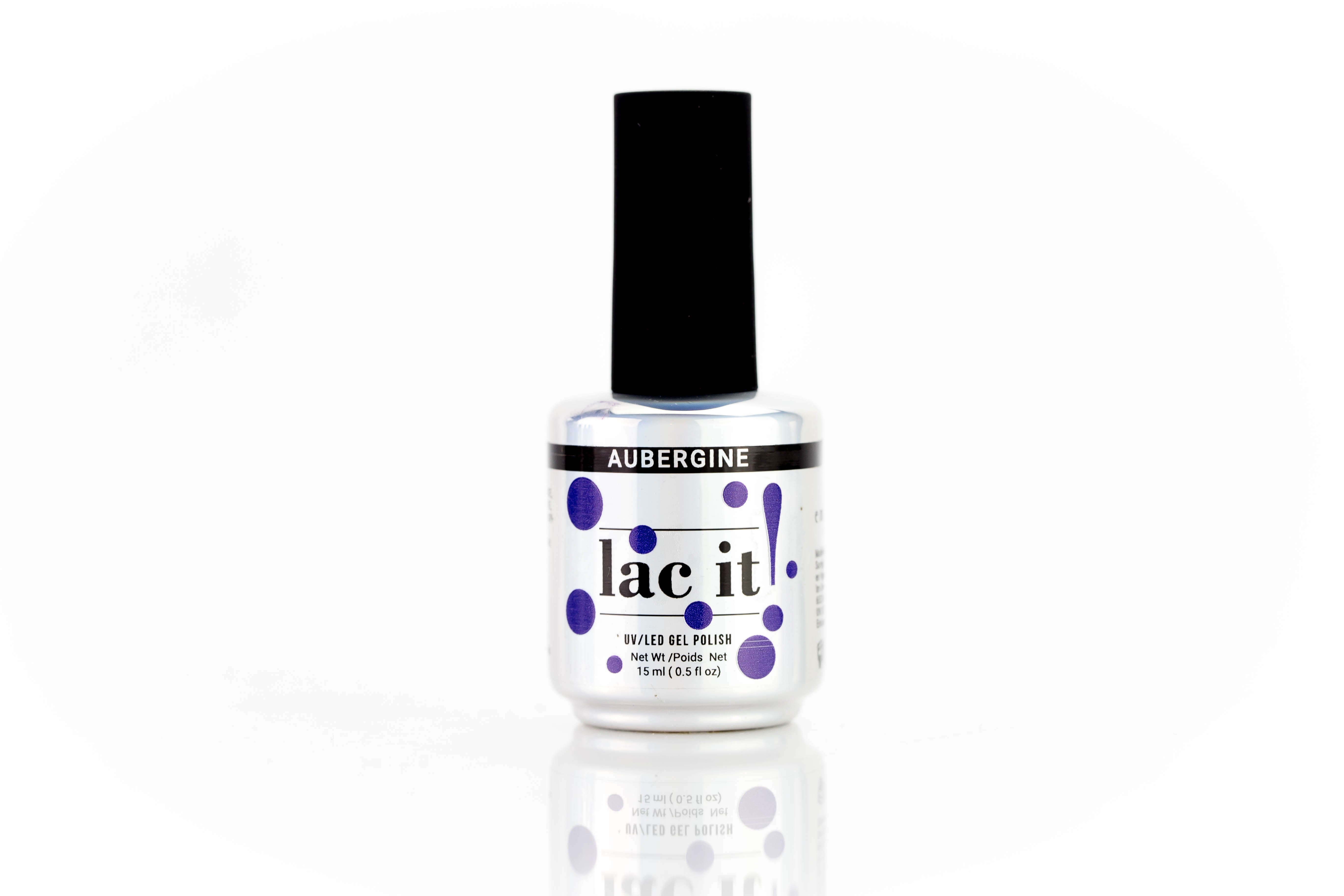 Aubergine - en Vogue Lac It! Gel Polish 15ml Secondary image