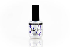 en Vogue Lac It! Aubergine deep, rich purple with subtle pearlescent finish UV/LED gel nail polish for professional nails and extensions bottle
