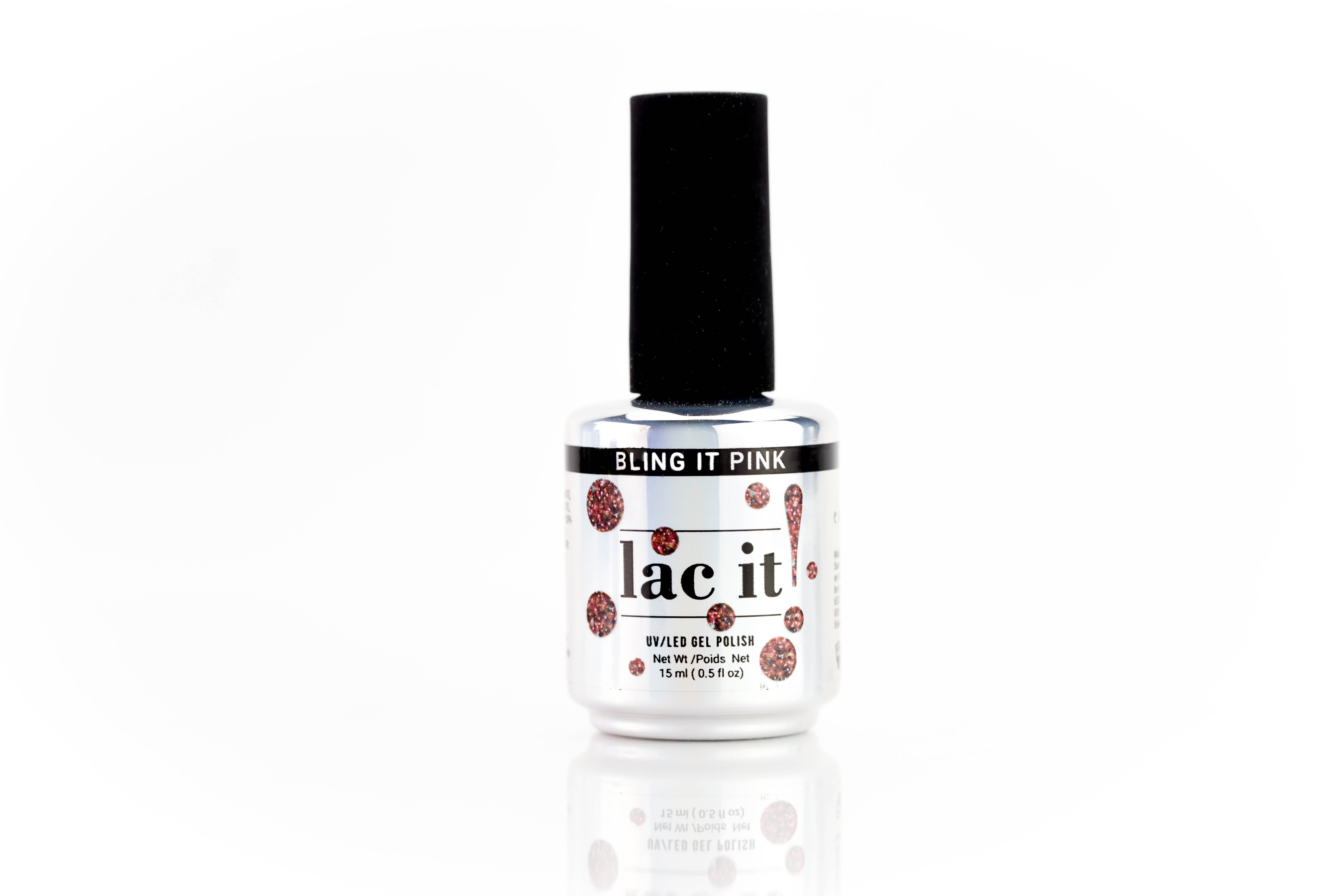 Bling It Pink - en Vogue Lac It! Gel Polish 15ml Secondary image