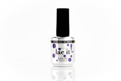 en Vogue Lac It! Evening In Paris warm, rich purple with a pearlescent finish UV/LED gel nail polish for professional nails and extensions bottle