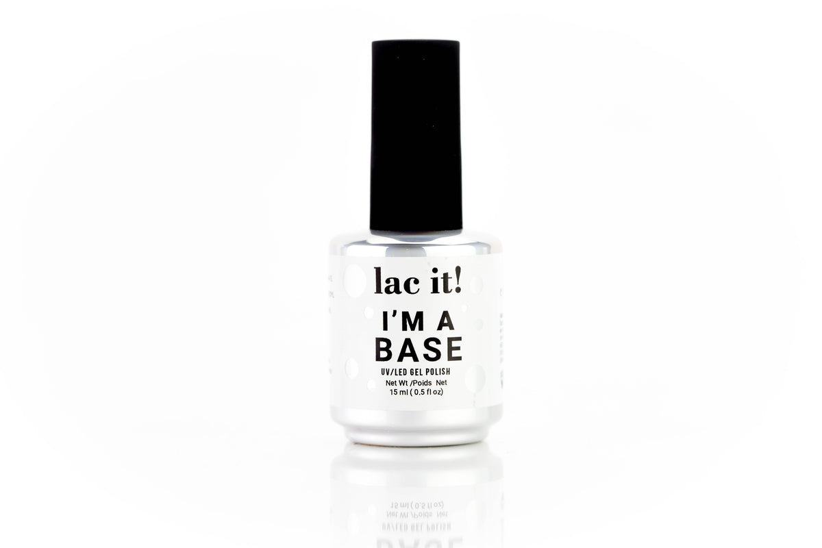en Vogue Lac It! I'm A Base UV/LED soak-off gel polish base coat brush bottle Main image