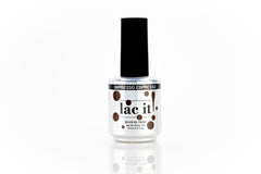 en Vogue Lac It! Impresso Espresso chocolate brown crème UV/LED gel nail polish for professional nails and extensions bottle