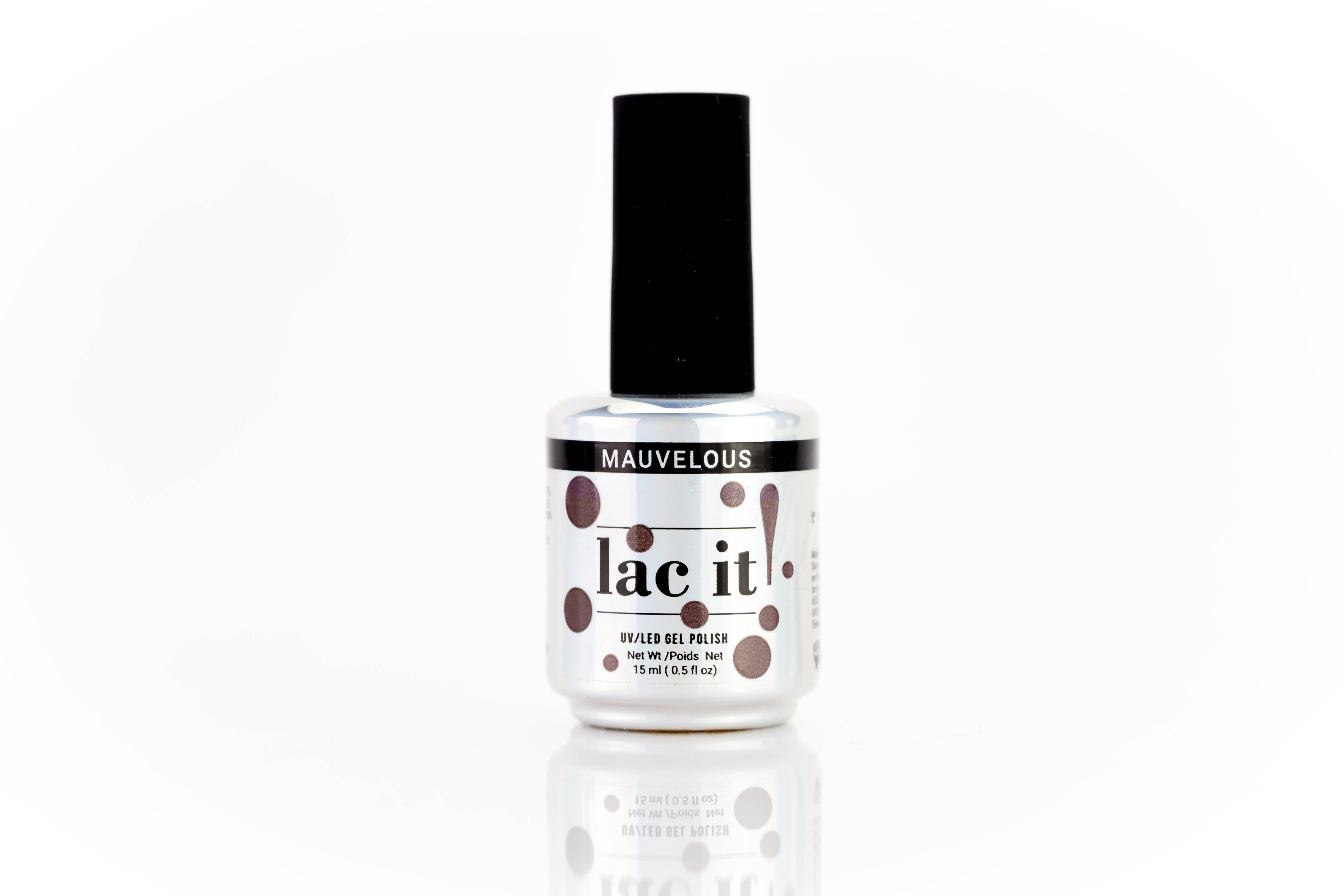 Mauvelous - en Vogue Lac It! Gel Polish 15ml Secondary image