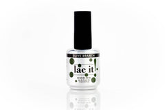 en Vogue Lac It! Olive branch medium olive green crème UV/LED gel nail polish for professional nails and extensions bottle