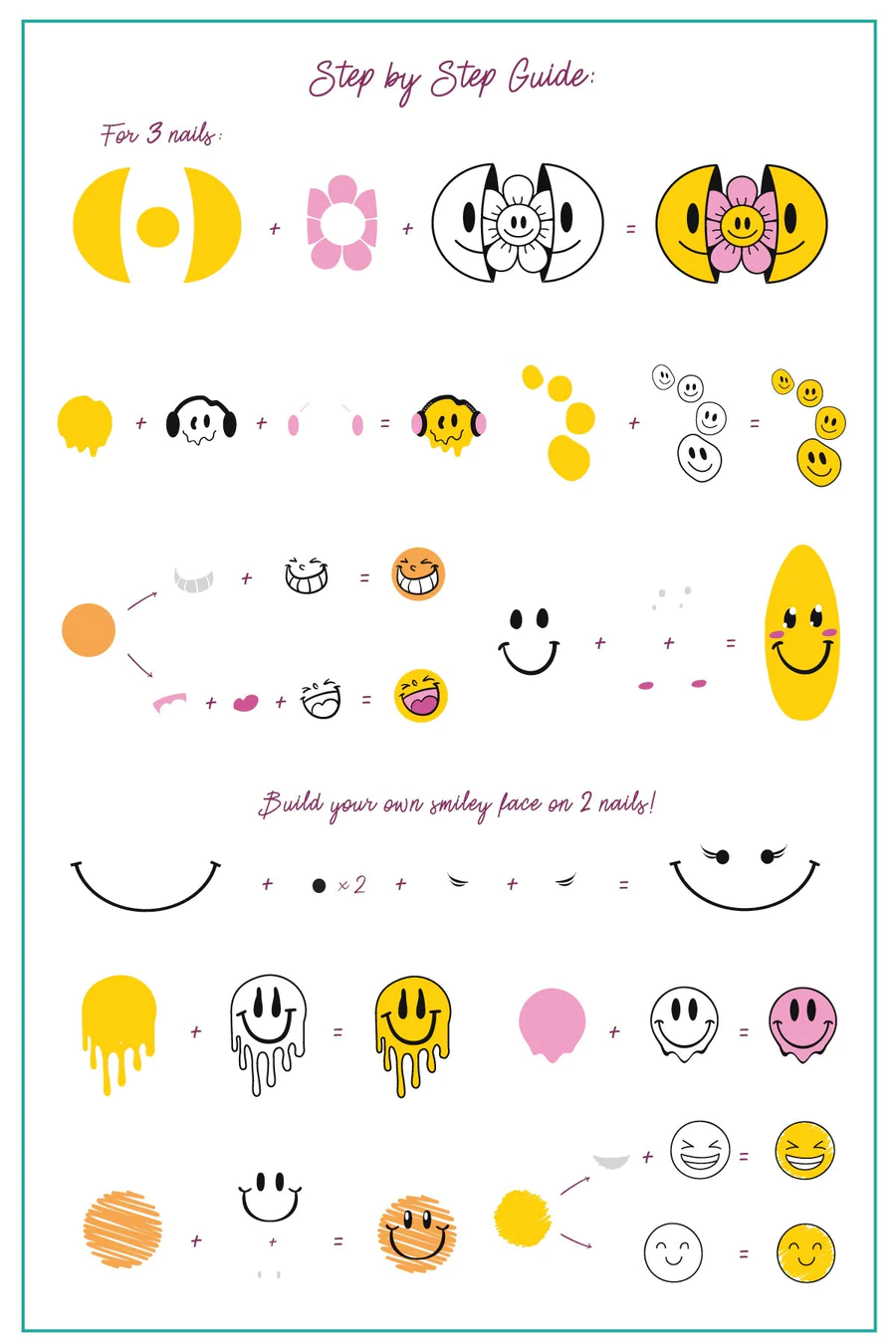 Smile (CjS-325) - Clear Jelly Stamping Plate