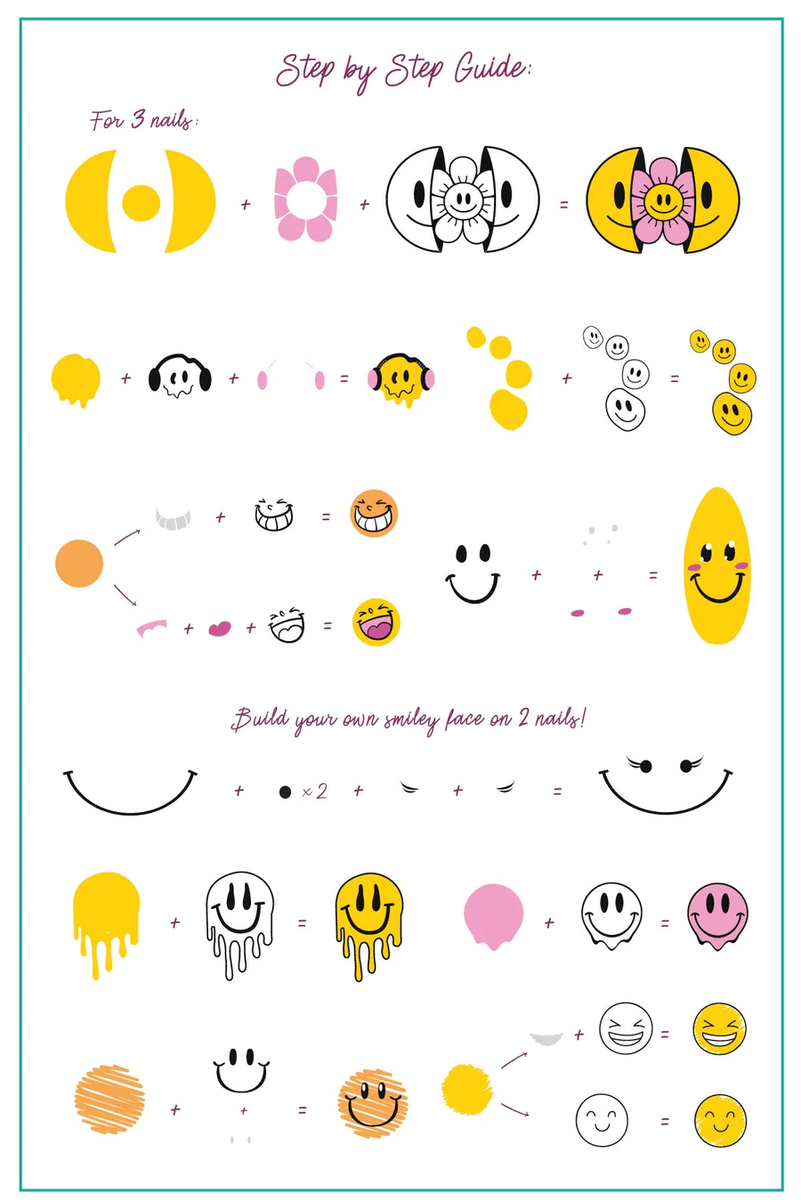 Smile (CjS-325) - Clear Jelly Stamping Plate Secondary image