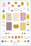 Smile (CjS-325) - Clear Jelly Stamping Plate