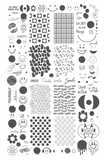 Smile (CjS-325) - Clear Jelly Stamping Plate