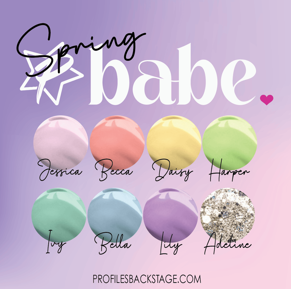 Spring Bundle - Babe Gel Polish - Adeline, Becca, Bella, Daisy, Jessica, Harper, Ivy, & Lily Main image