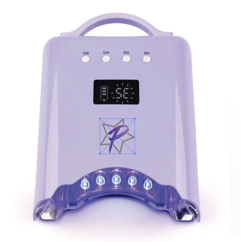 Rechargeable LED Gel Lamp - PURPLE Main image