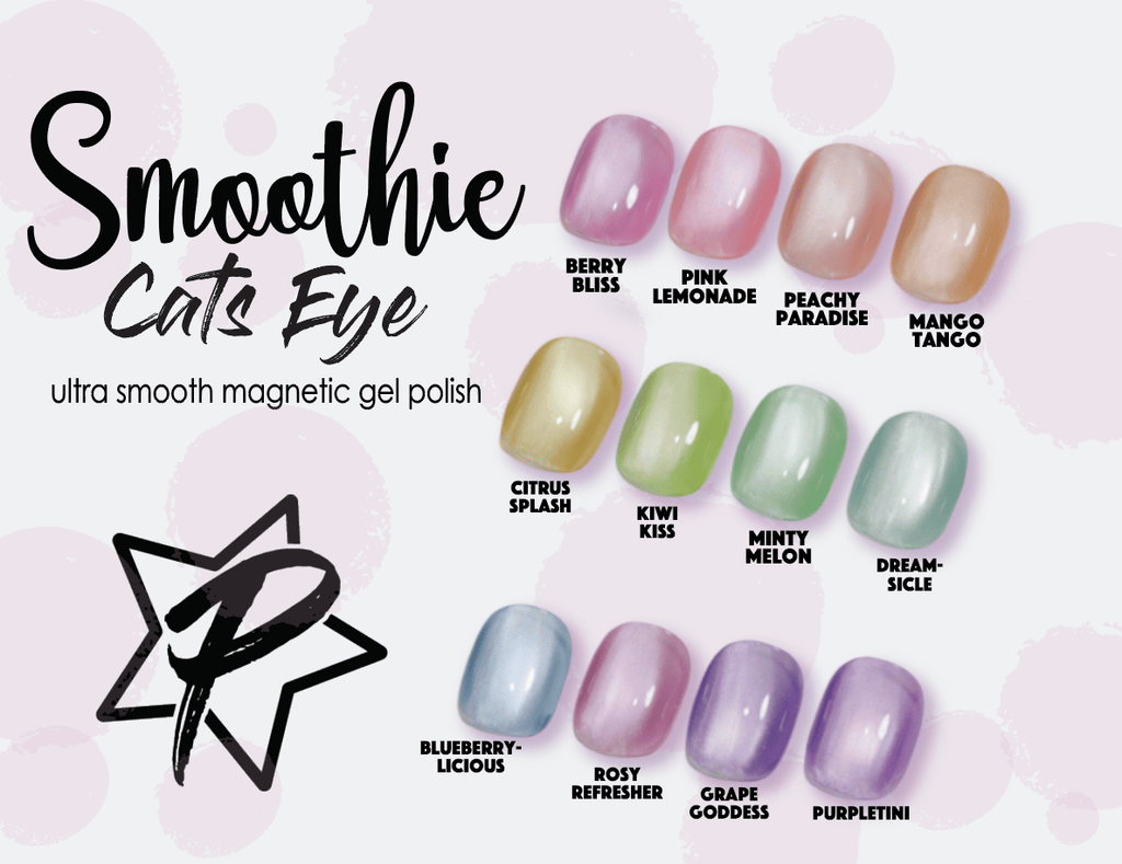 Smoothie Cats Eye Gel Polish - Mango Tango