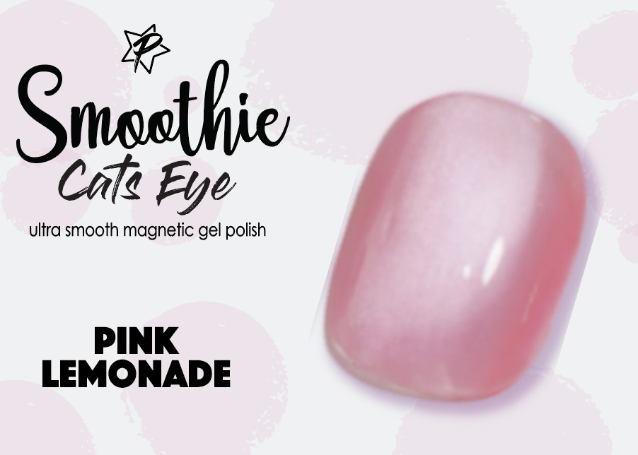 Smoothie Cats Eye Gel Polish - Pink Lemonade