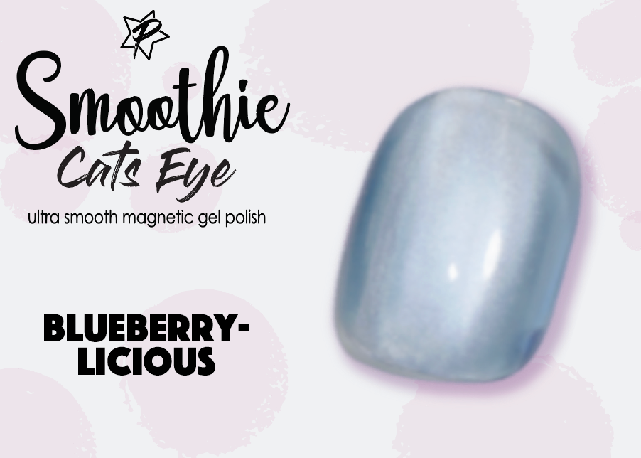 Smoothie Cats Eye Gel Polish - Blueberry-licious