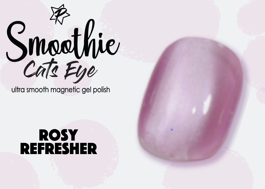 Smoothie Cats Eye Gel Polish - Rosy Refresher