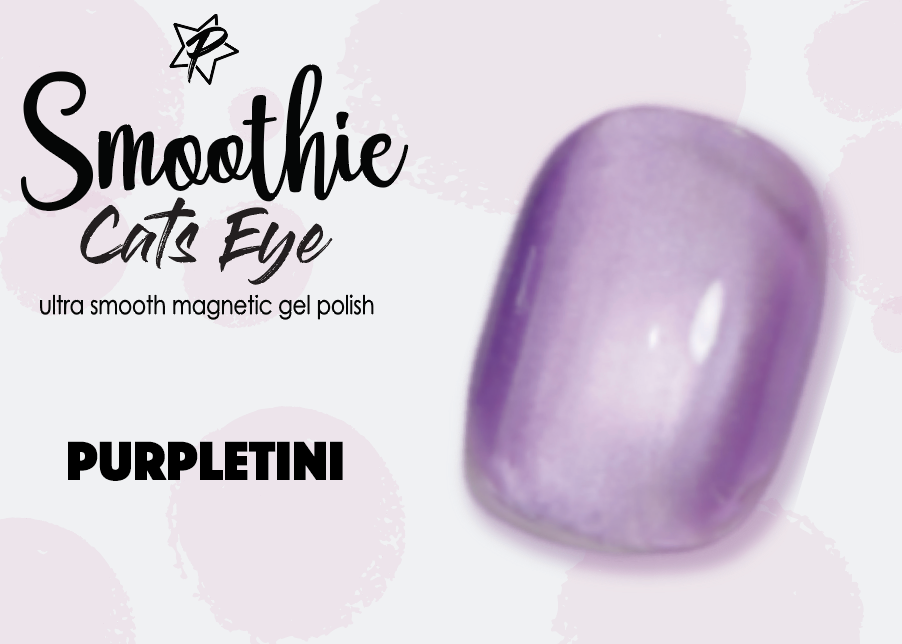 Smoothie Cats Eye Gel Polish - Purpletini Main image