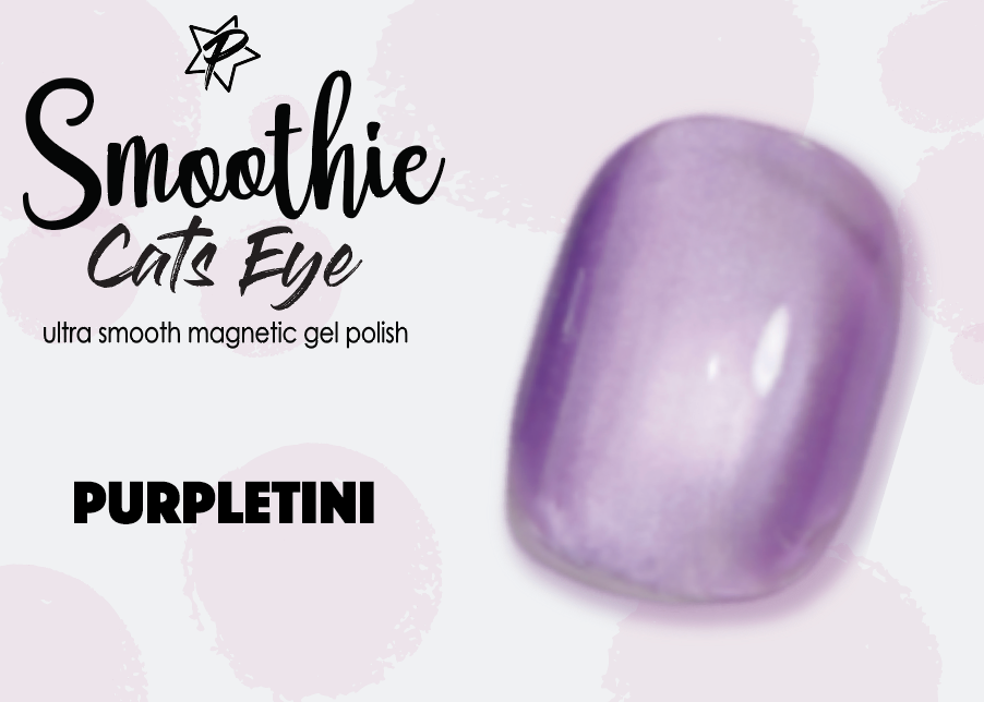 Smoothie Cats Eye Gel Polish - Purpletini