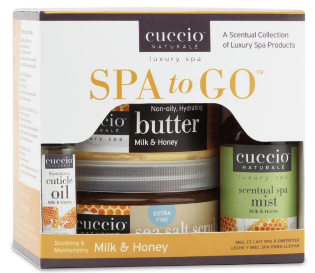 Spa to Go Kit With Cuticle Roll-On - Milk & Honey Main image