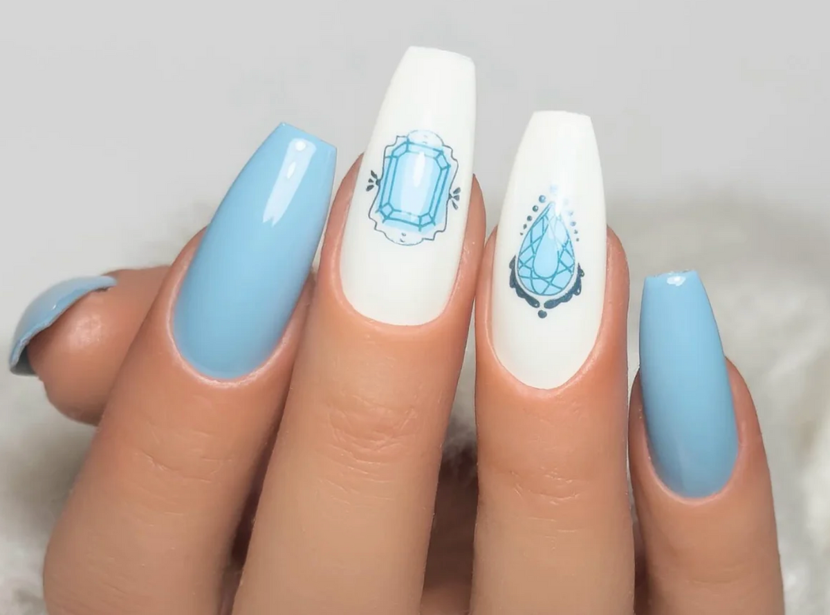 Enchanted Gems (CJSLC-101) - Clear Jelly Stamping Plate