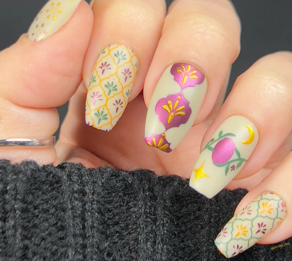 Enchanted Gems (CJSLC-101) - Clear Jelly Stamping Plate