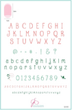 Alphabet - Jungle Boogie (CJS-333) - Clear Jelly Stamping Plate