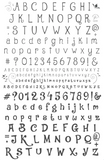 Alphabet - Jungle Boogie (CJS-333) - Clear Jelly Stamping Plate