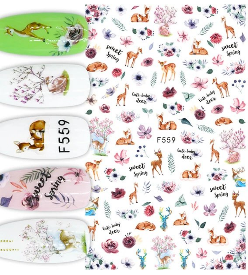 Sweet Spring   F559 -  Thin Decals Main image