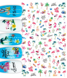 Tropical Holiday   F560 -  Thin Decals