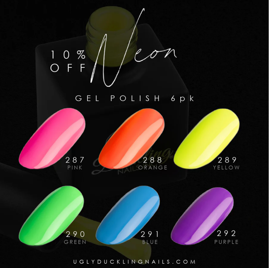 NEONS - 6pk DEAL (287-292)