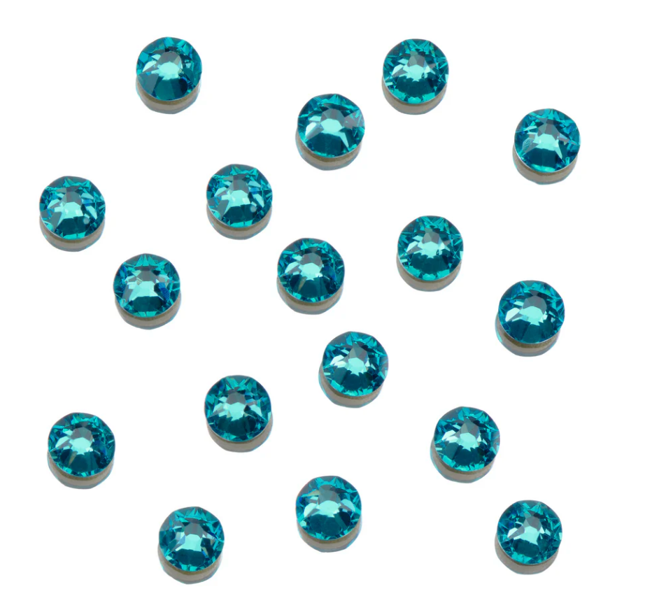 Genuine Crystal Rhinestones - Peacock 144ct Main image