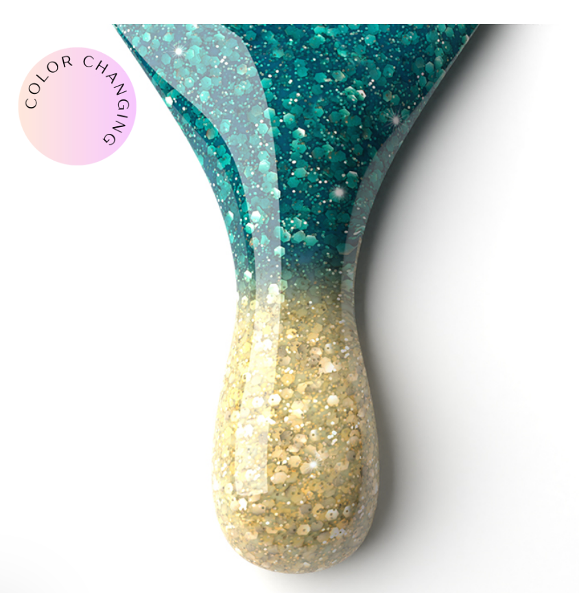 Atlantis Mood Polish DUO - Gel Polish & Lacquer PMMDS46 Main image