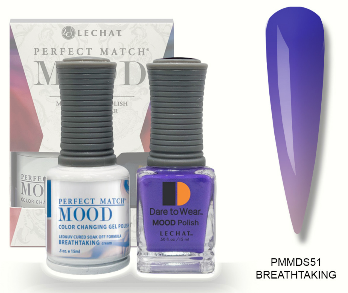 Breathtaking Mood Polish DUO - Gel Polish & Lacquer PMMDS51 Secondary image