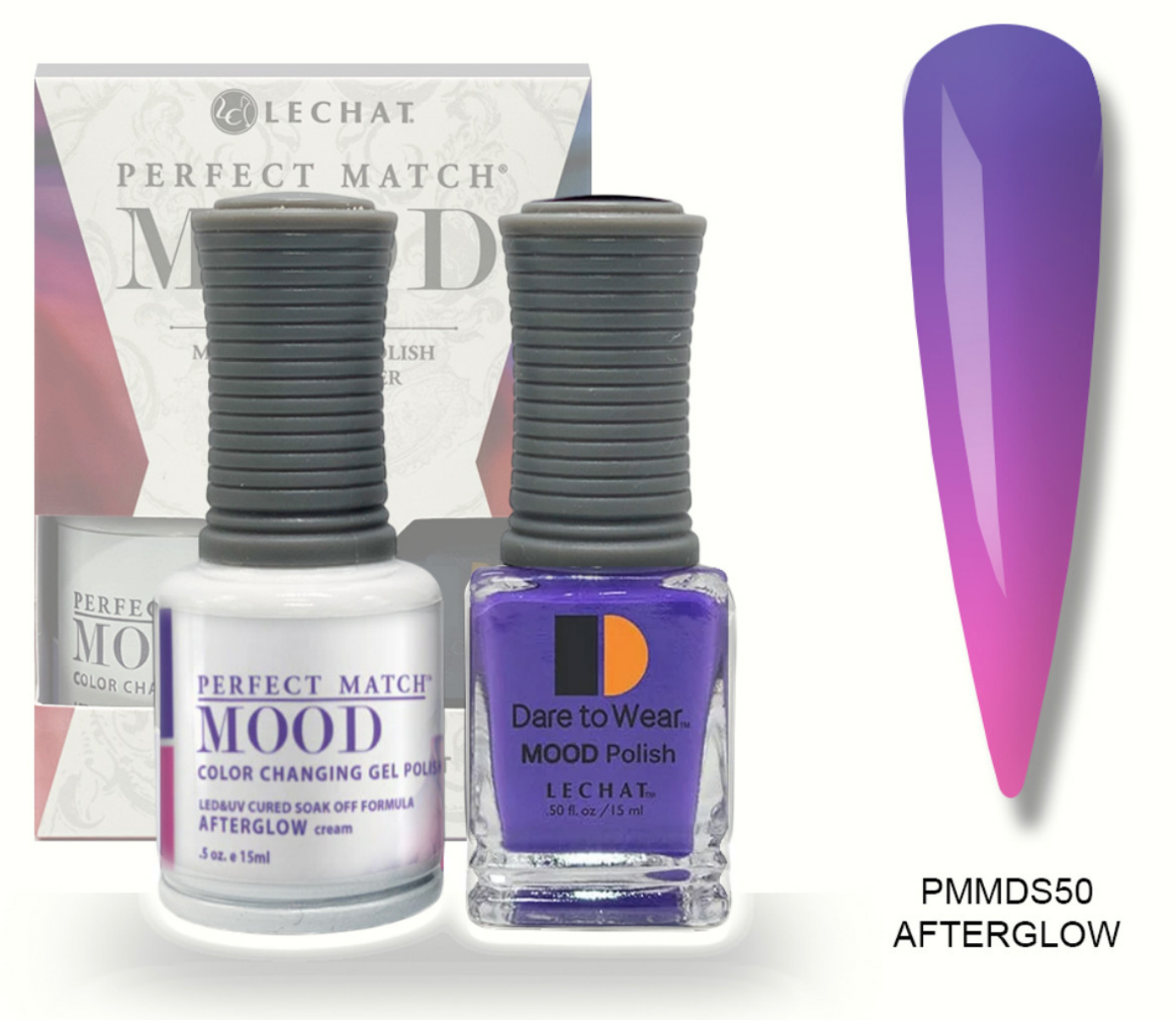 Afterglow Mood Polish DUO - Gel Polish & Lacquer PMMDS50 Secondary image