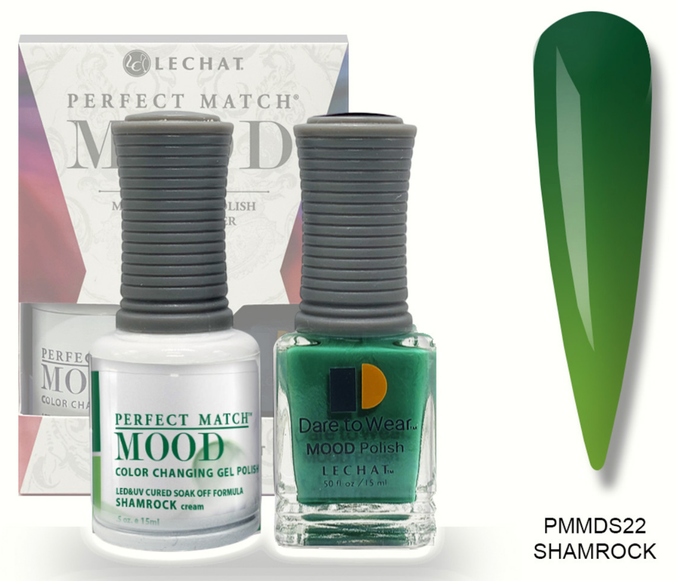 Shamrock Mood Polish DUO - Gel Polish & Lacquer PMMDS22 Secondary image